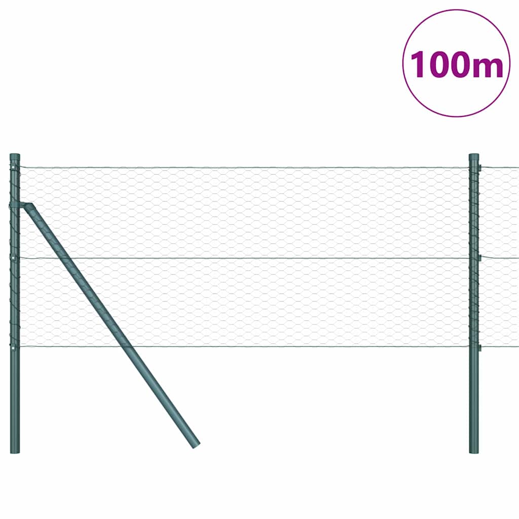 Temeljna zavarena žičana ograda 100 x 0,6 m (Š x V)