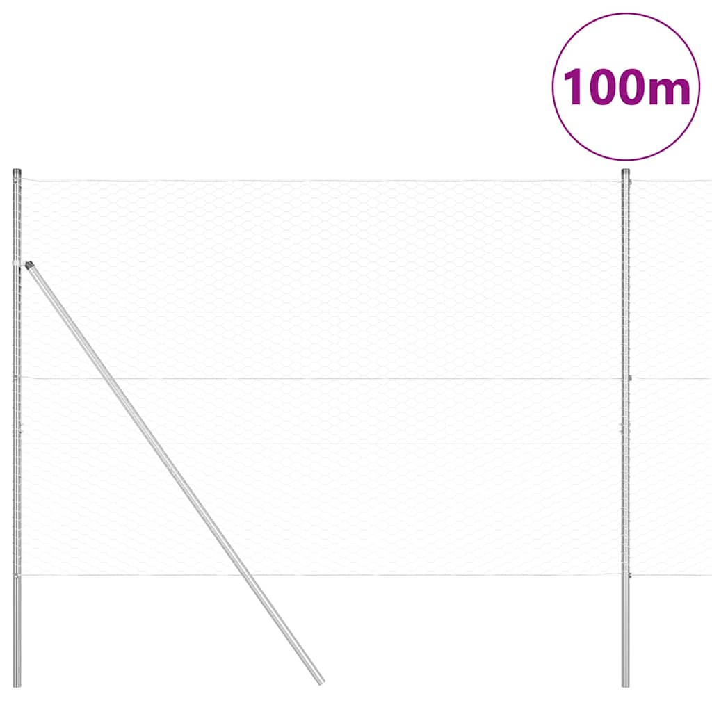Temeljna zavarena žičana ograda 100 x 1,5 m (Š x V)
