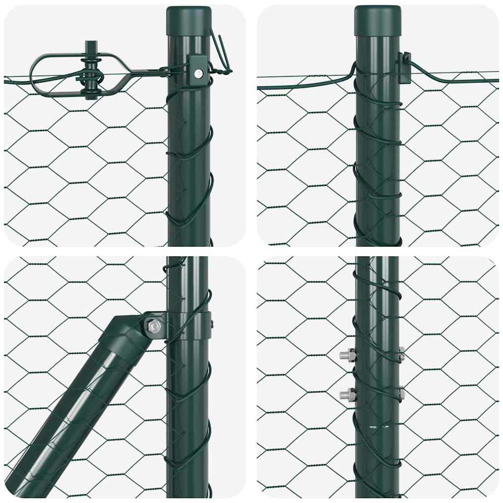 Zavareno žičano ograđivanje s bodljama 25 x 1,6 m (Š x V)