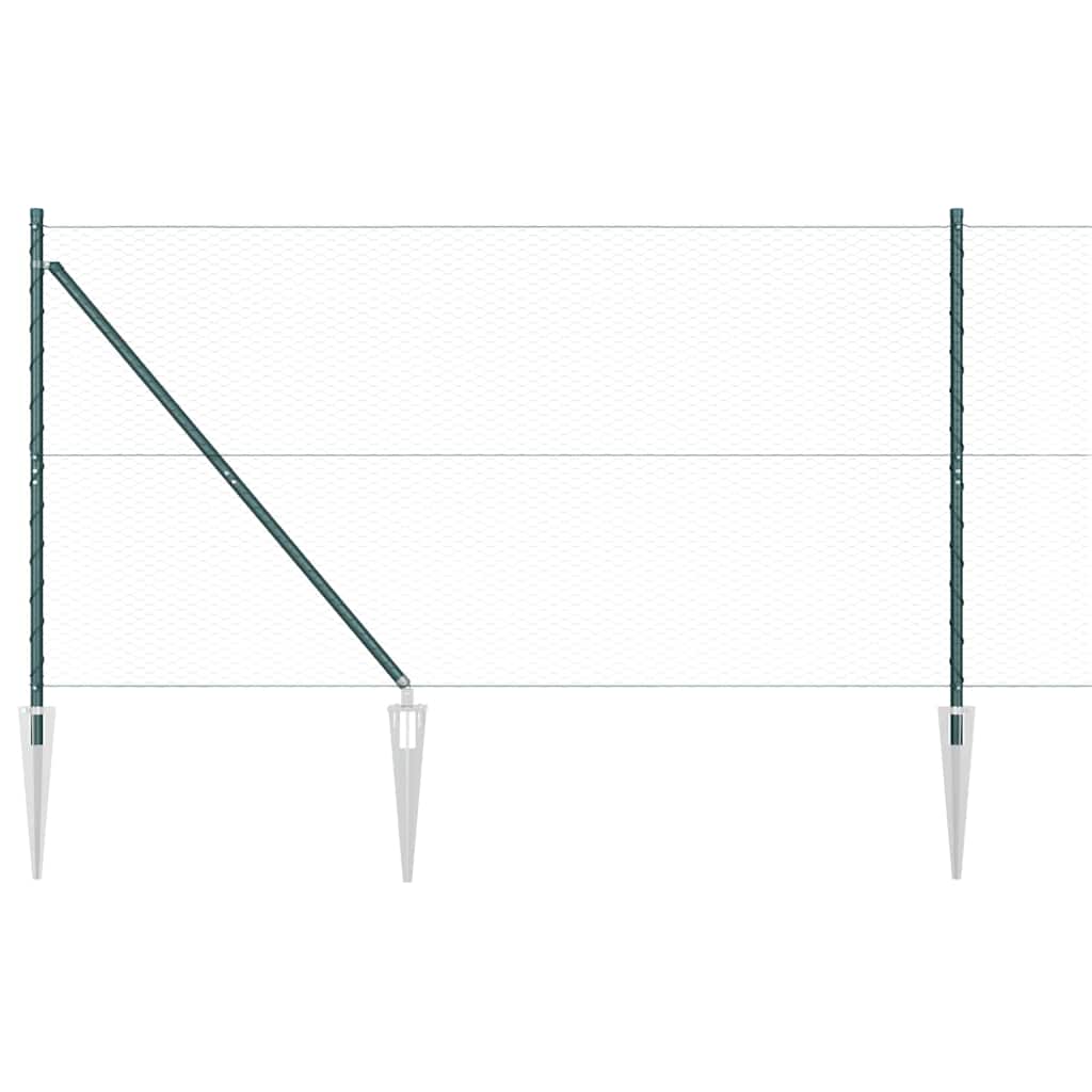 Zavareno žičano ograđivanje s bodljama 50 x 1,2 m (Š x V)