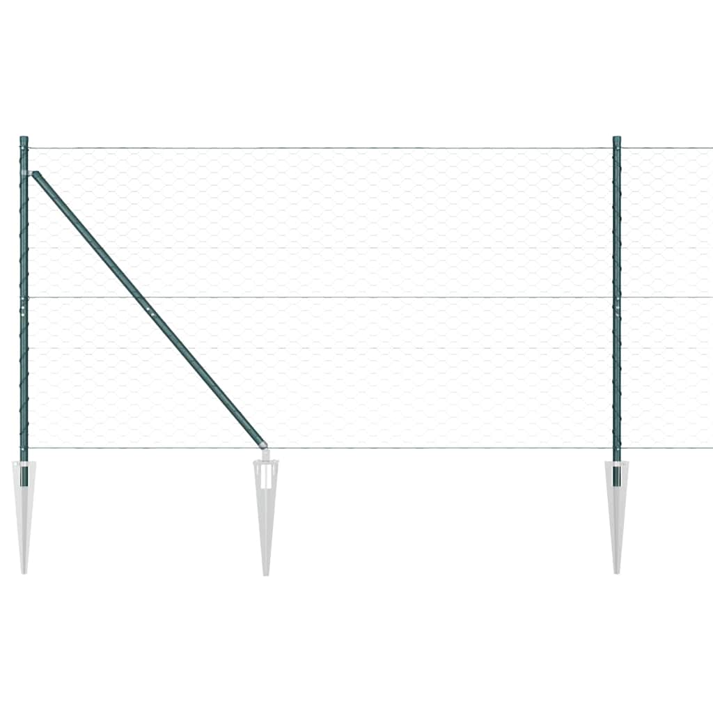 Zavareno žičano ograđivanje s bodljama 50 x 1,2 m (Š x V)