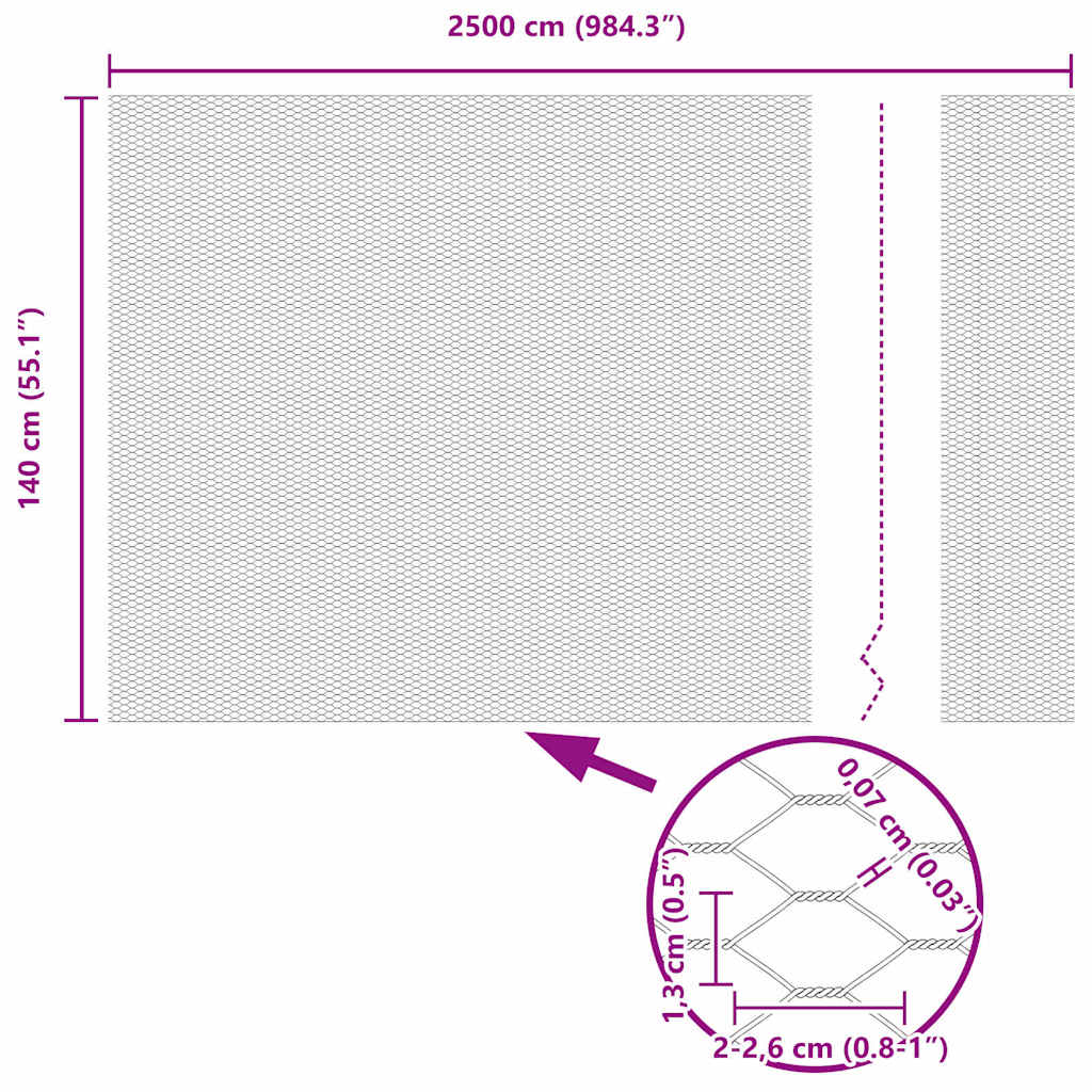 Zavareno žičano ograđivanje s bodljama 25 x 1,4 m (Š x H)