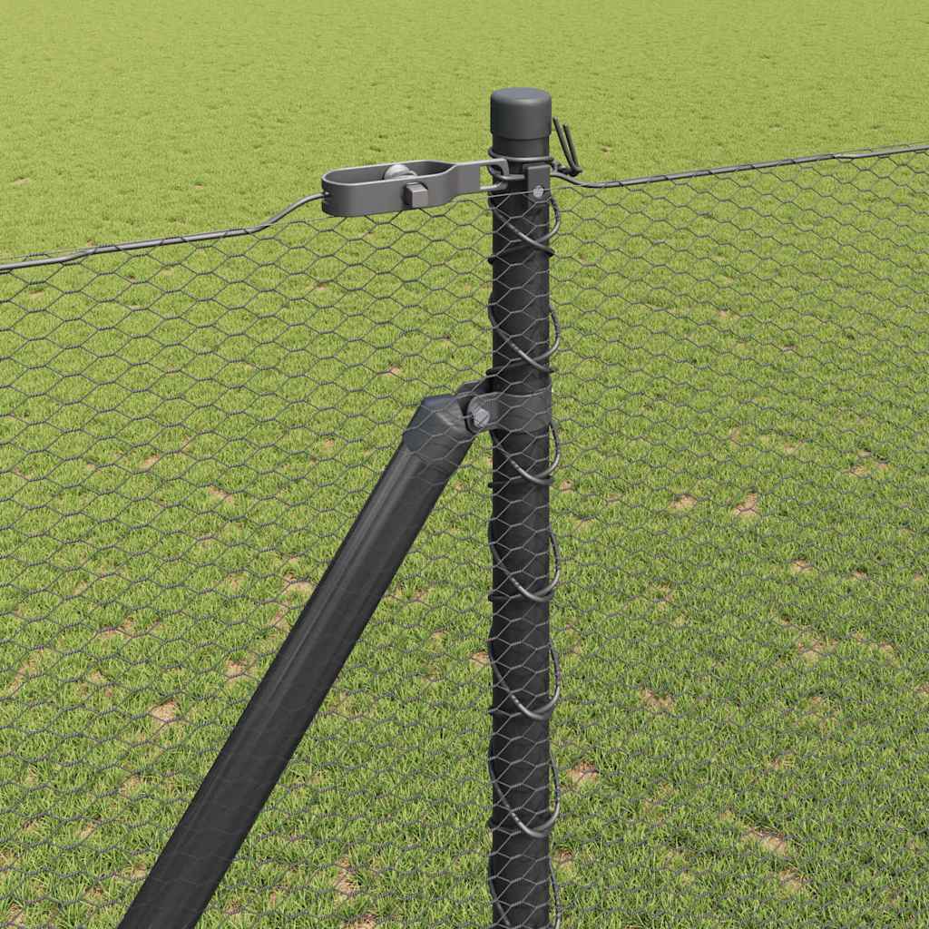 Zavareno žičano ograđivanje s bodljama 25 x 1,5 m (Š x V)