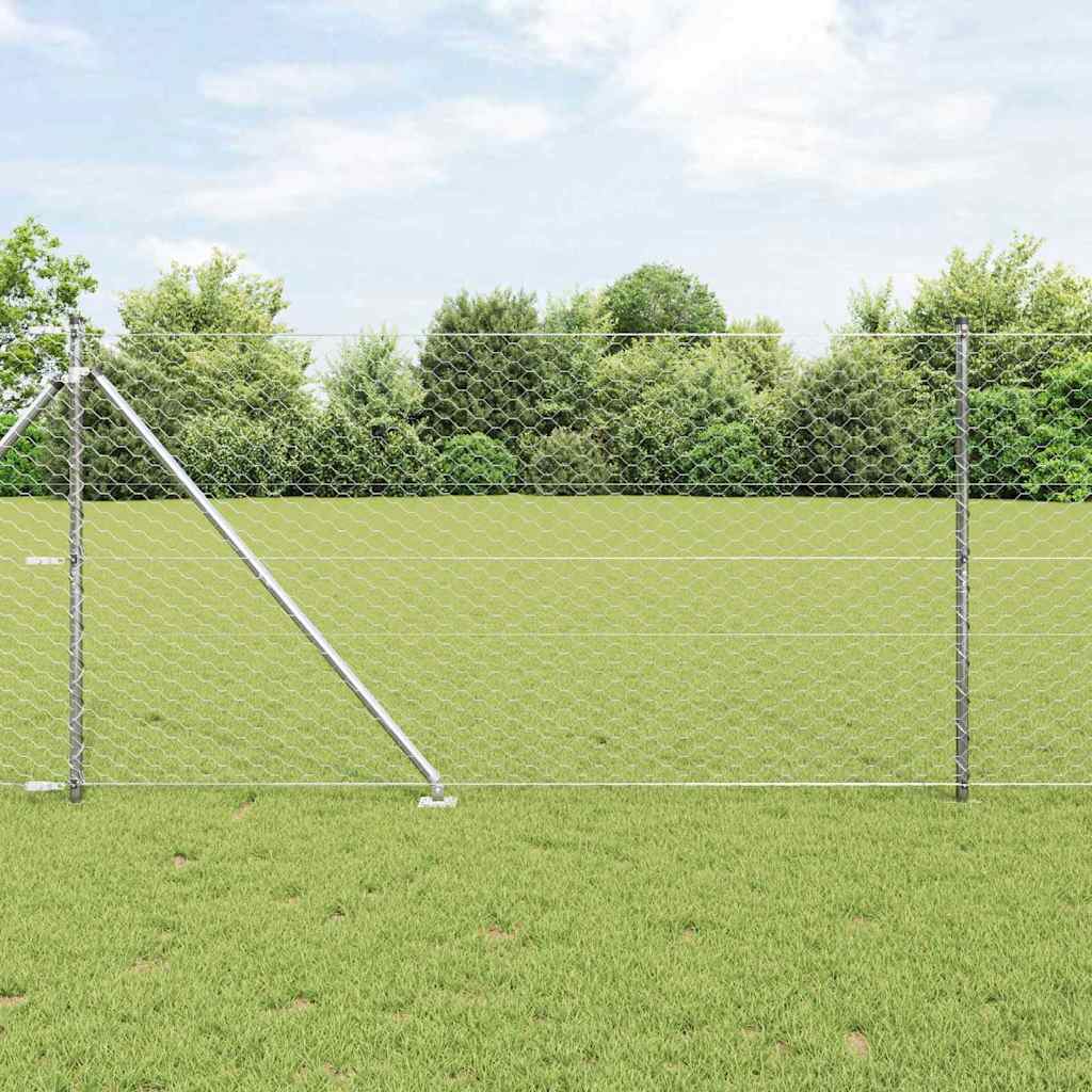 Zavareno žičano ograđivanje s bodljama 25 x 1,4 m (Š x V)