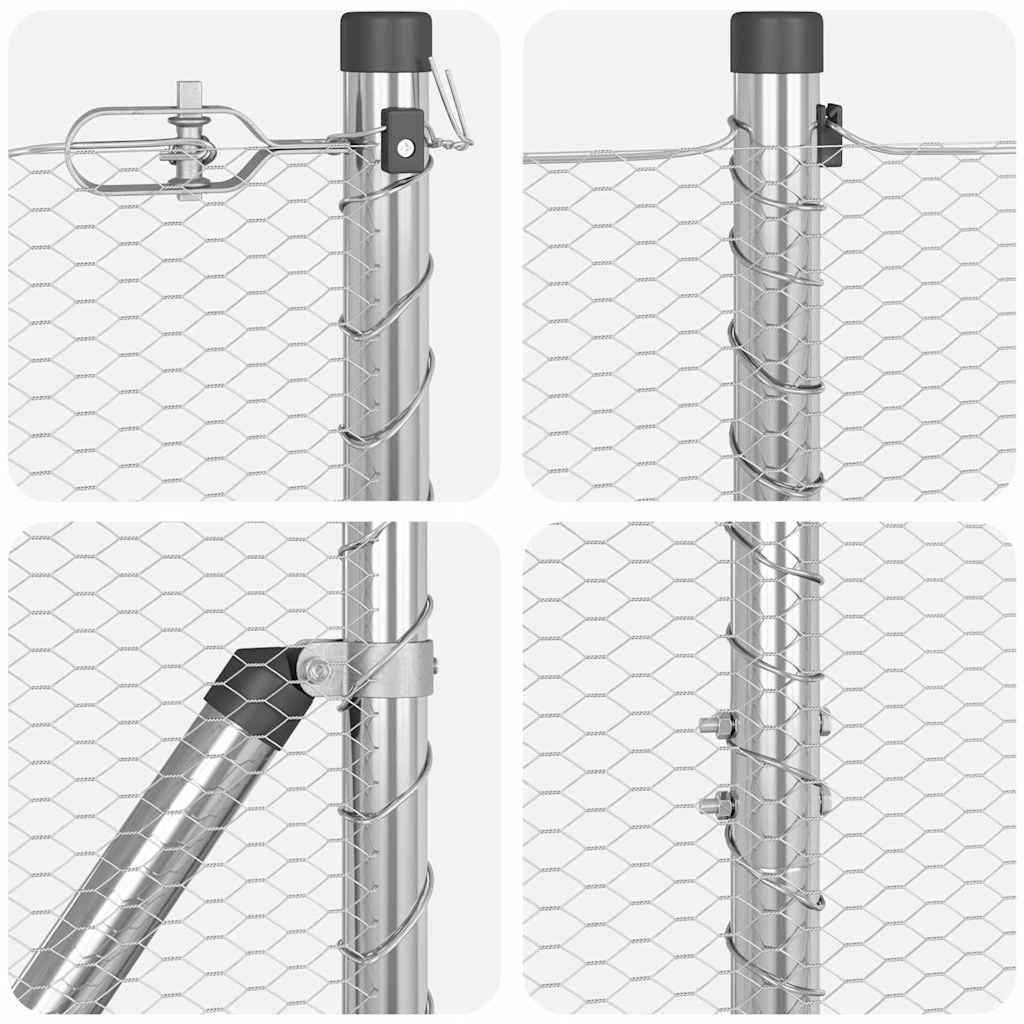 Zavareno žičano ograđivanje s bodljama 25 x 1,6 m (Š x V)