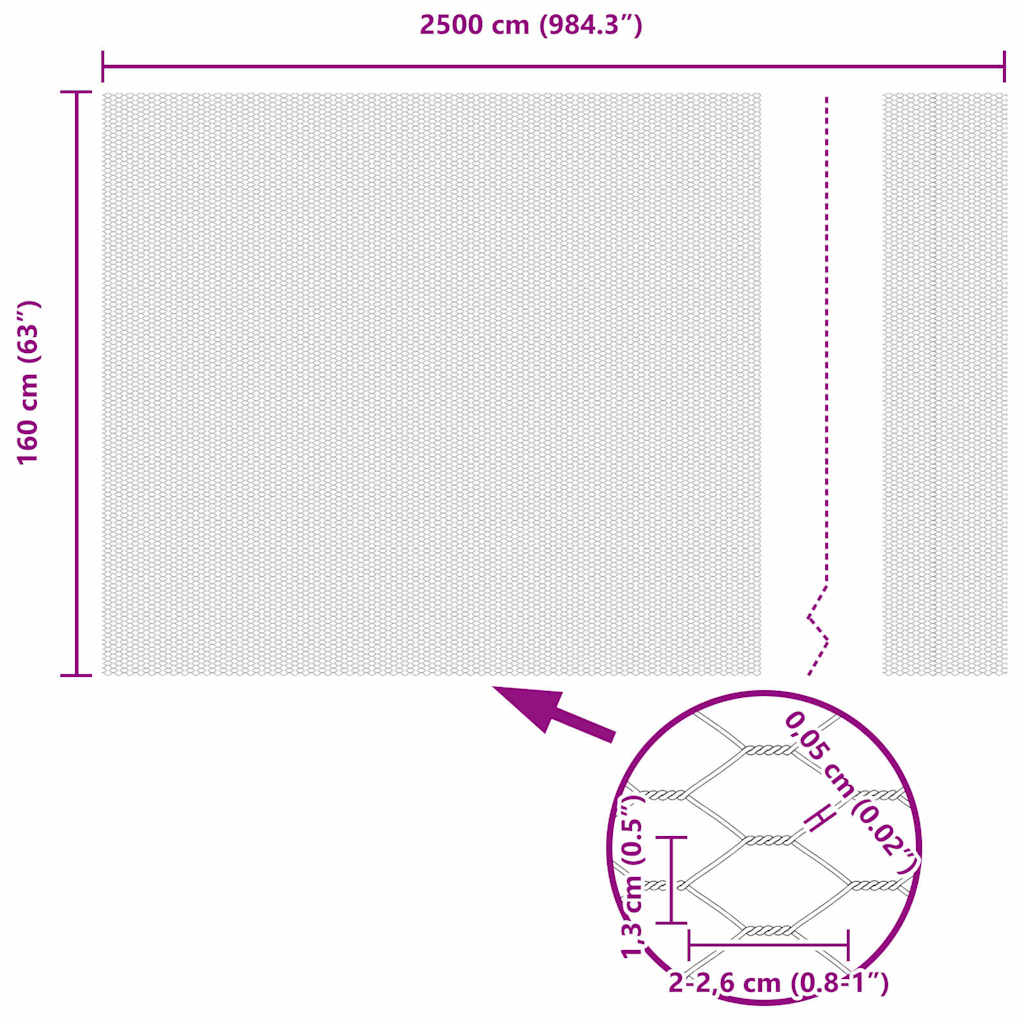 Zavareno žičano ograđivanje s bodljama 25 x 1,6 m (Š x V)