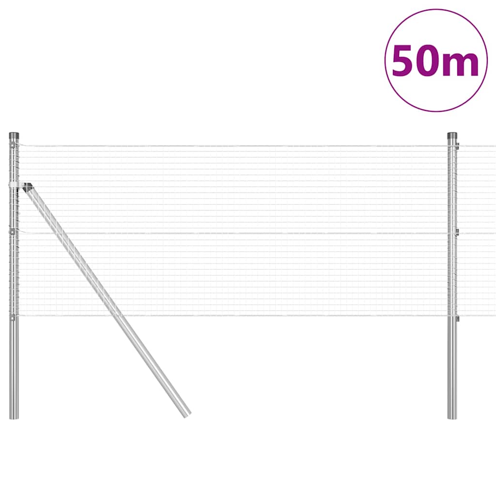 Temeljna zavarena žičana ograda 50 x 0,8 m (Š x V)