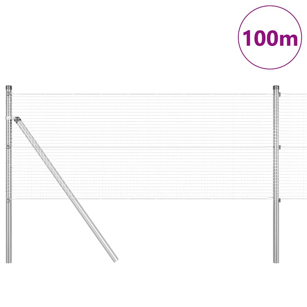 Temeljna zavarena žičana ograda 100 x 0,6 m (Š x V)