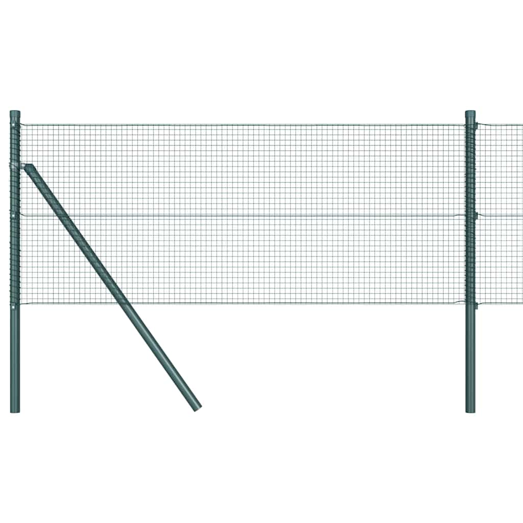 Temeljna zavarena žičana ograda 50 x 0,4 m Zelena Mreža