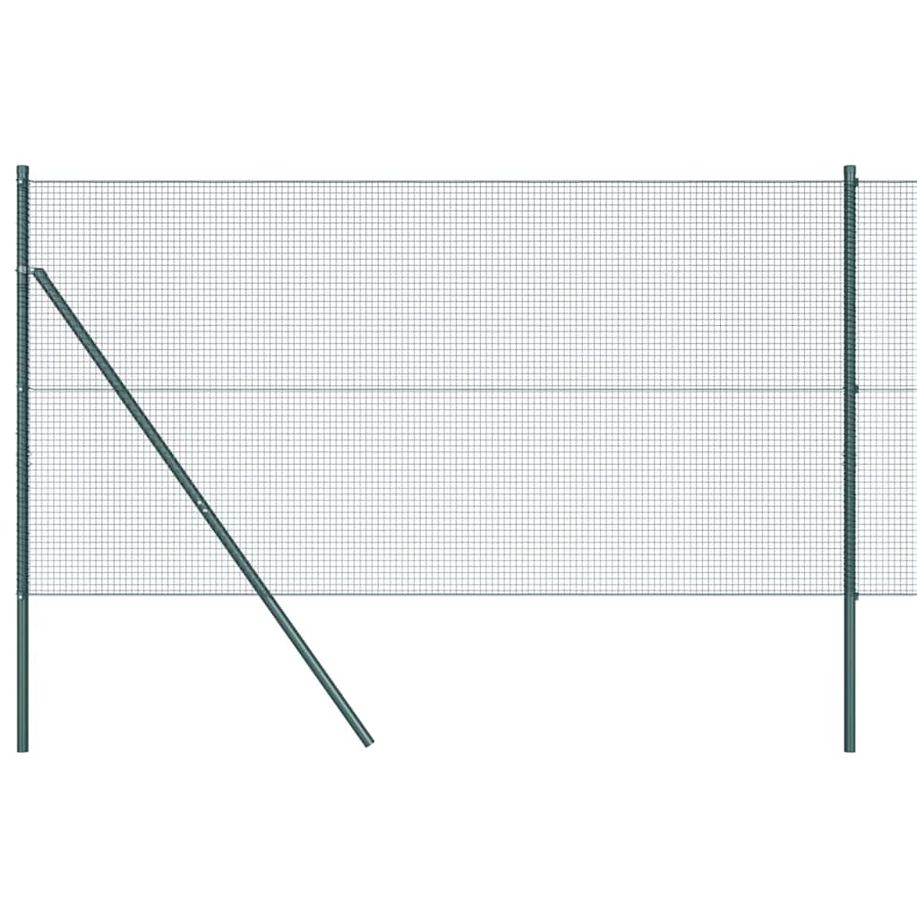Temeljna zavarena žičana ograda 50 x 1 m Čelik premazan PVC-om