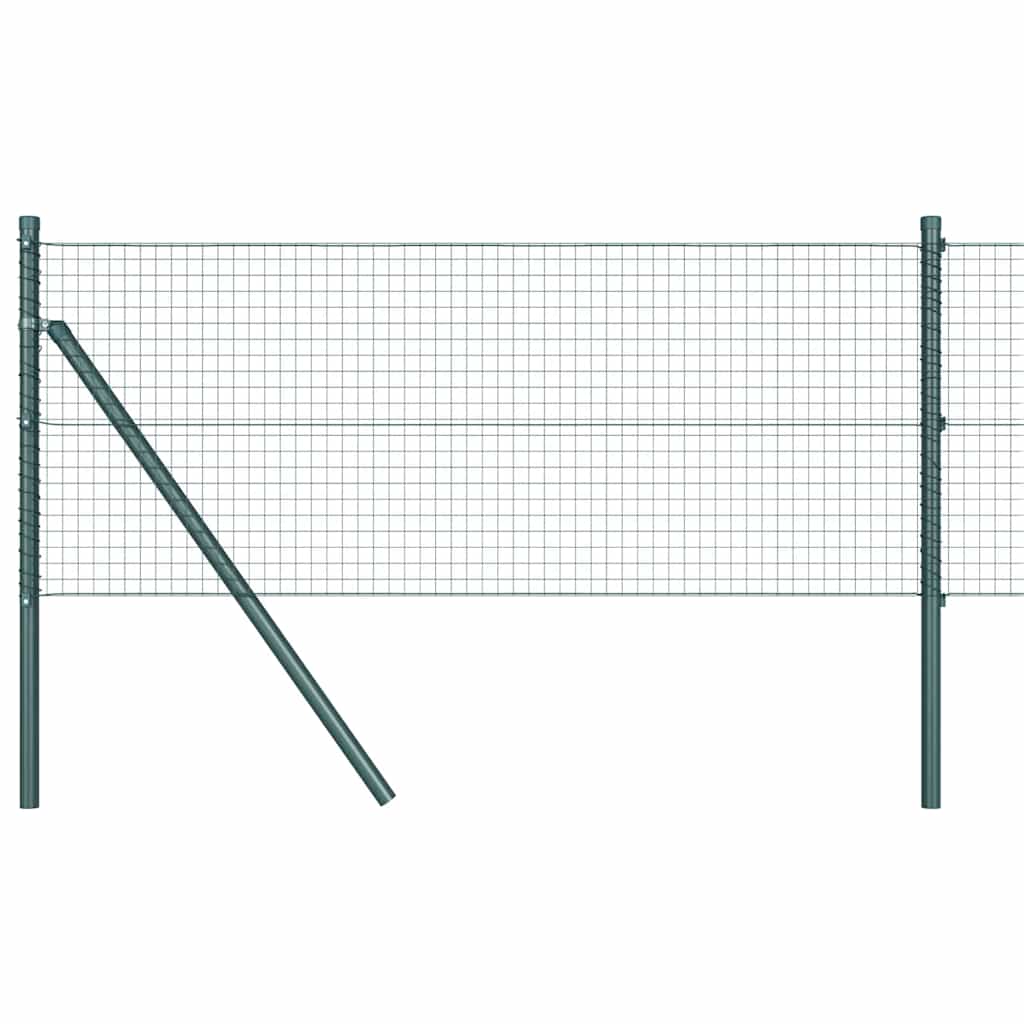 Temeljna zavarena žičana ograda 100 x 0,4 m Zelena Mreža