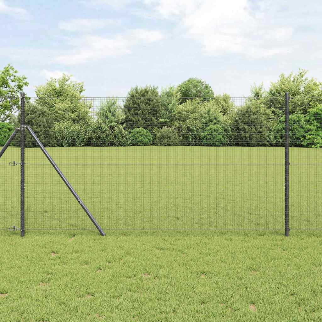 Stup za ogradu Čelik Siva