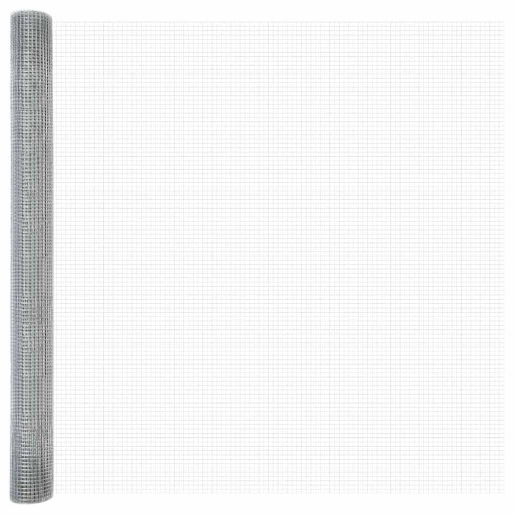 Zavareno žičano ograđivanje s bodljama 10 x 1,6 m Srebrna Mreža