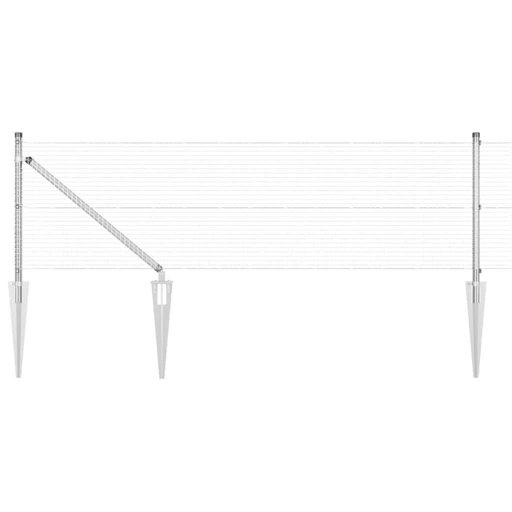 Zavareno žičano ograđivanje s bodljama 25 x 0,5 m (Š x V)