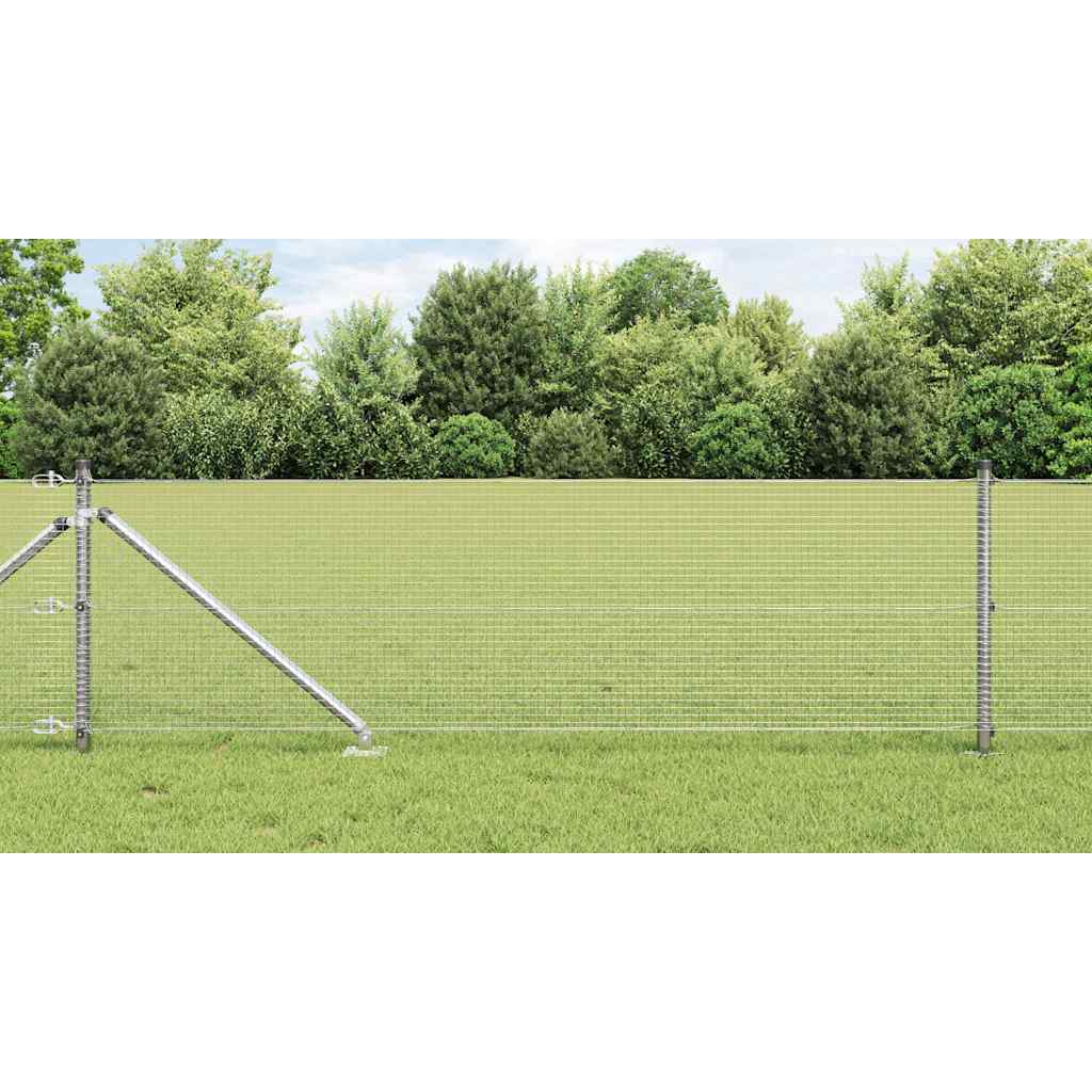 Zavareno žičano ograđivanje s bodljama 50 x 0,5 m Srebrna Mreža