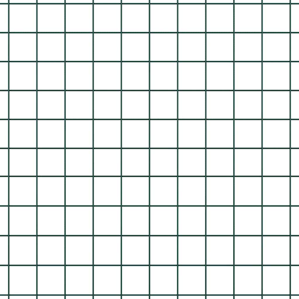 Zavareno žičano ograđivanje s bodljama 10 x 0,5 m Zelena Mreža