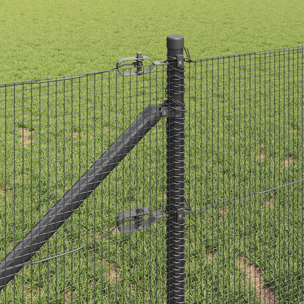 Zavareno žičano ograđivanje s bodljama 25 x 0,4 m Siva Mreža