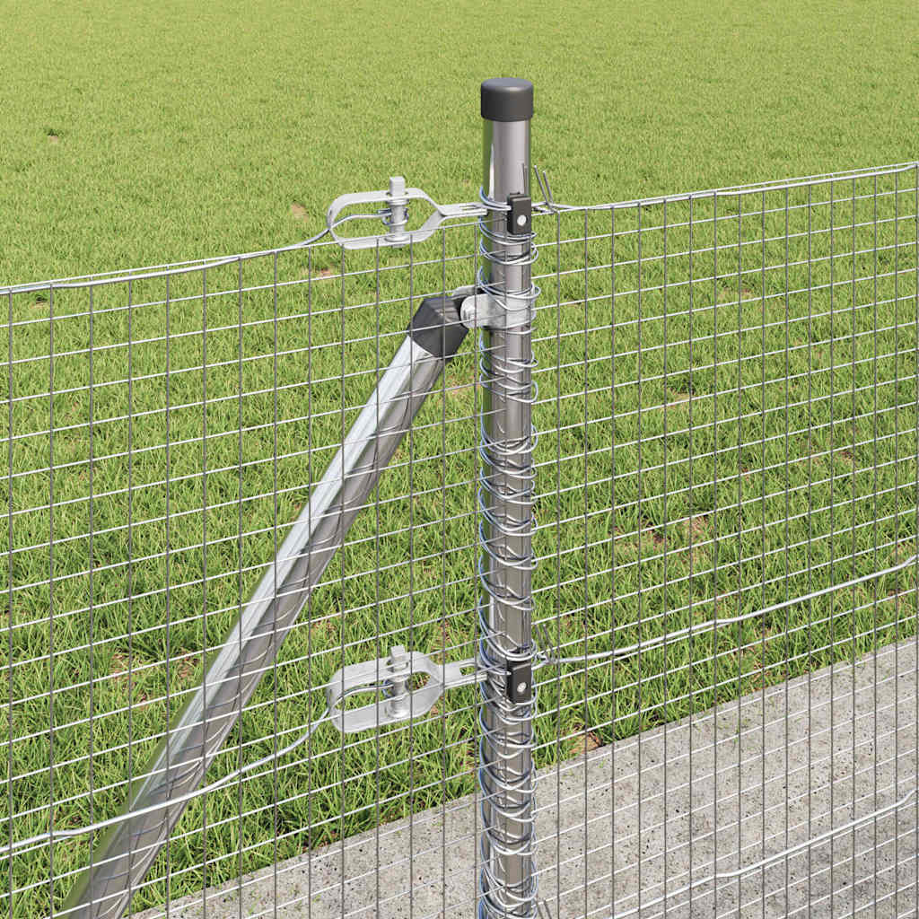 Zavareno žičano ogradno mreža s betonskom podlogom 10 x 0,6 m