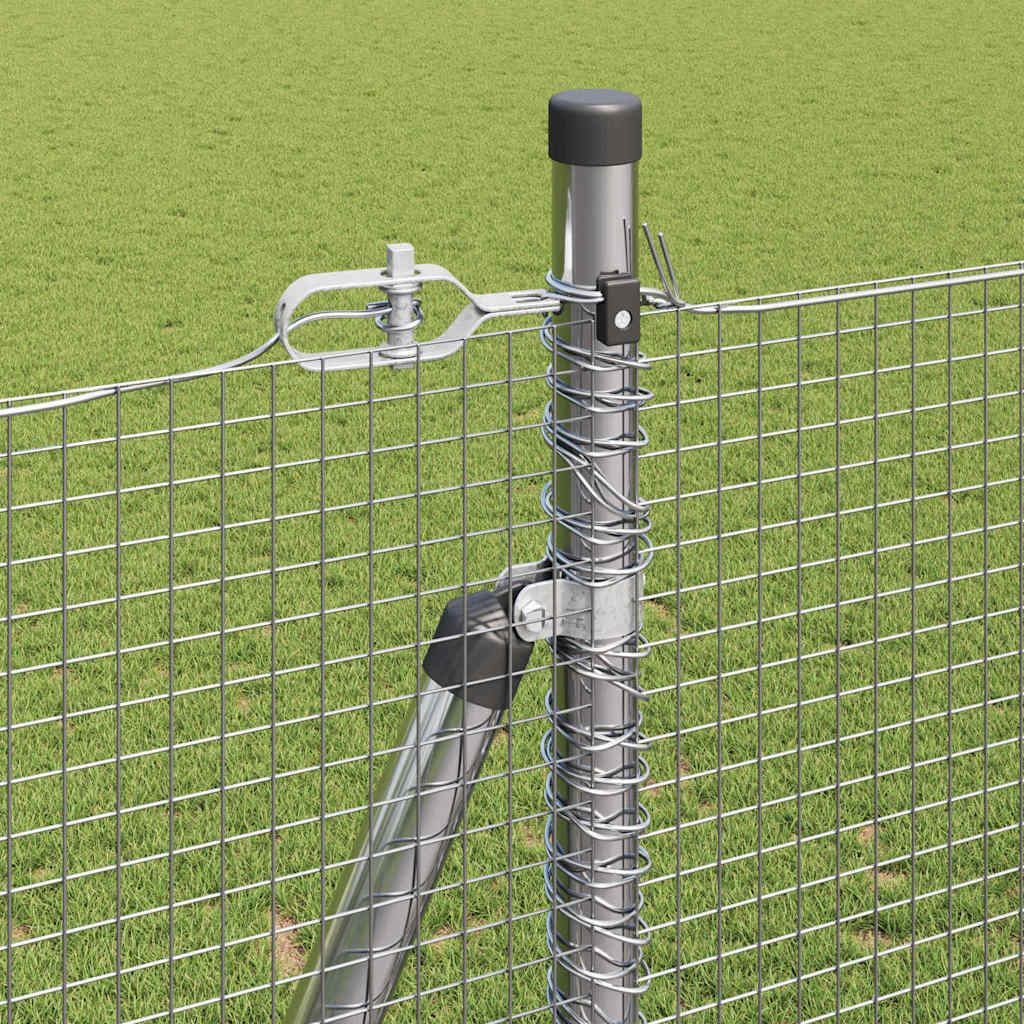 Zavareno žičano ogradno mreža s betonskom podlogom 10 x 1,6 m