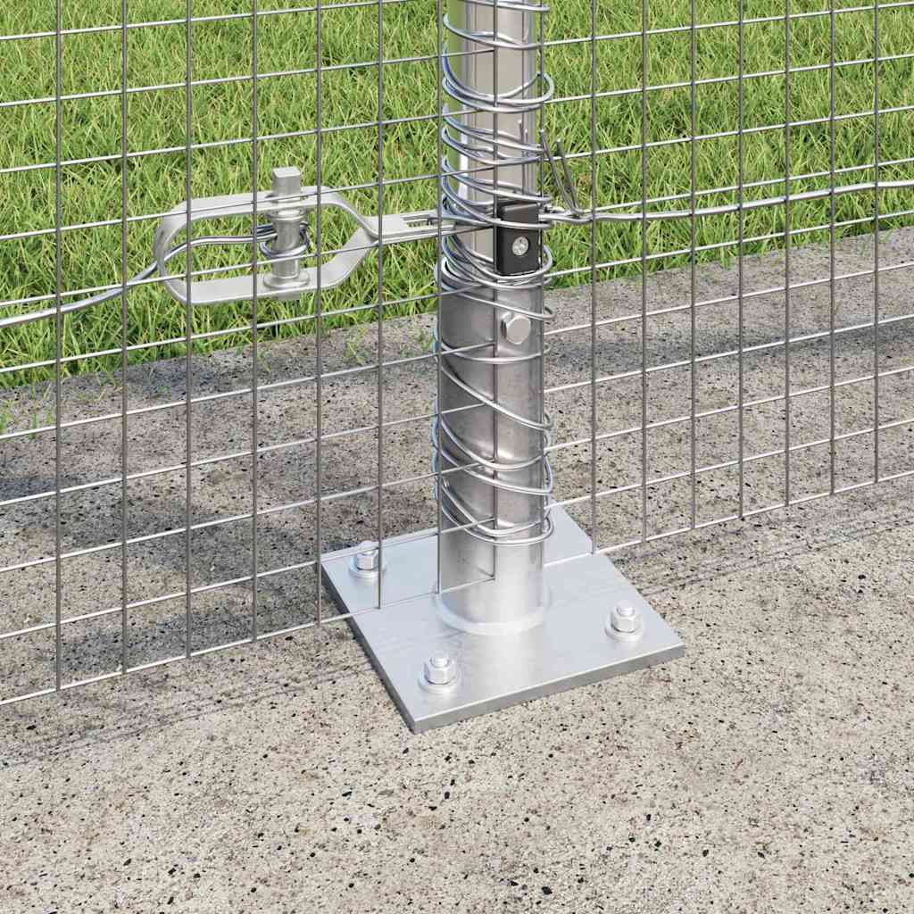 Zavareno žičano ogradno mreža s betonskom podlogom 50 x 1,4 m