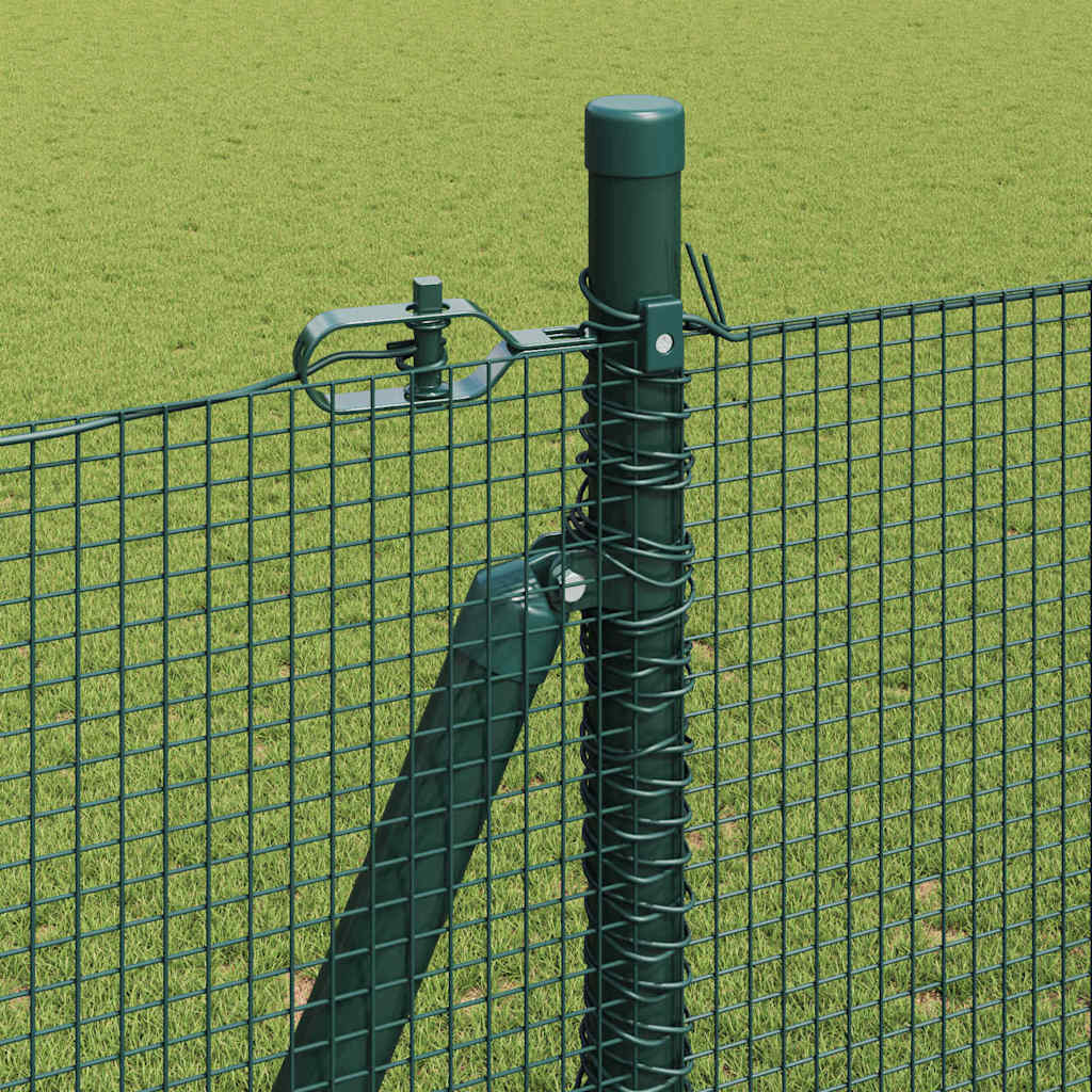 Zavareno žičano ogradno mreža s betonskom podlogom 10 x 1,6 m