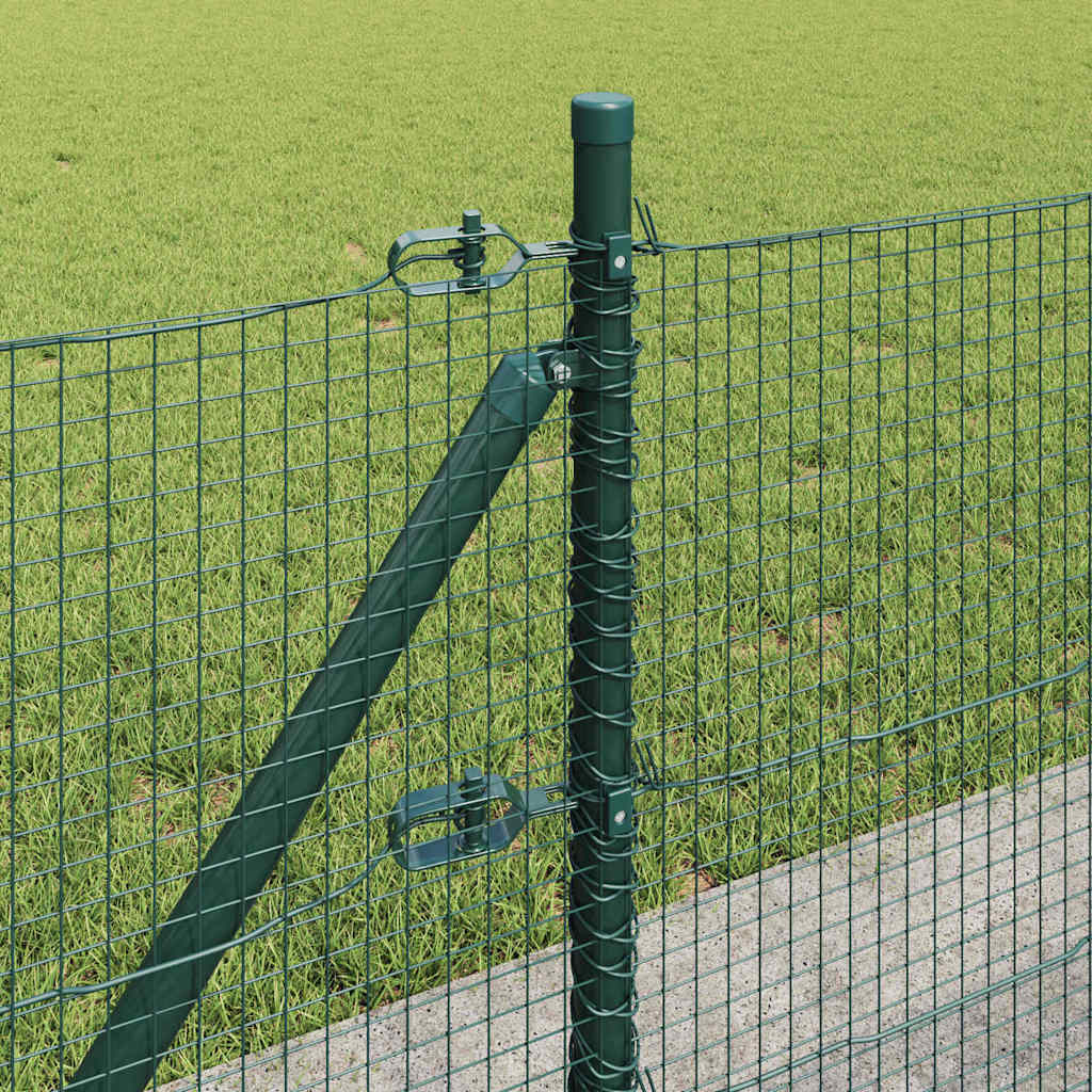 Zavareno žičano ogradno mreža s betonskom podlogom 25 x 0,6 m