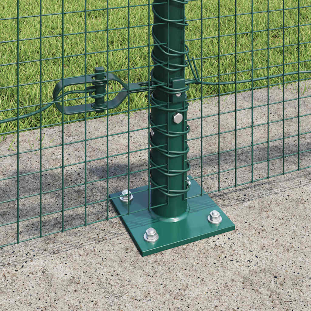 Zavareno žičano ogradno mreža s betonskom podlogom 100 x 0,5 m