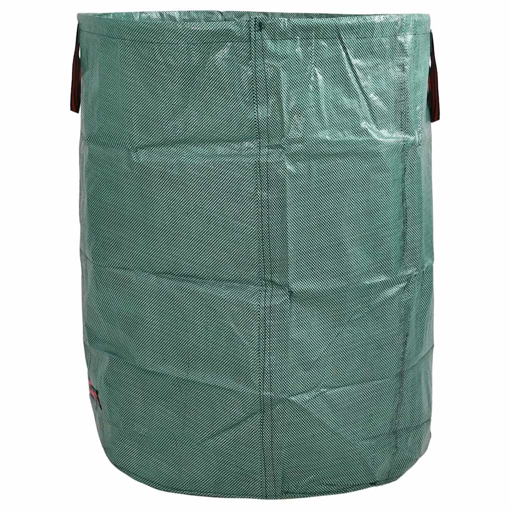 Vreće za otpad u vrtu 12 pcs Zelena 66 x 66 x 83,5 cm