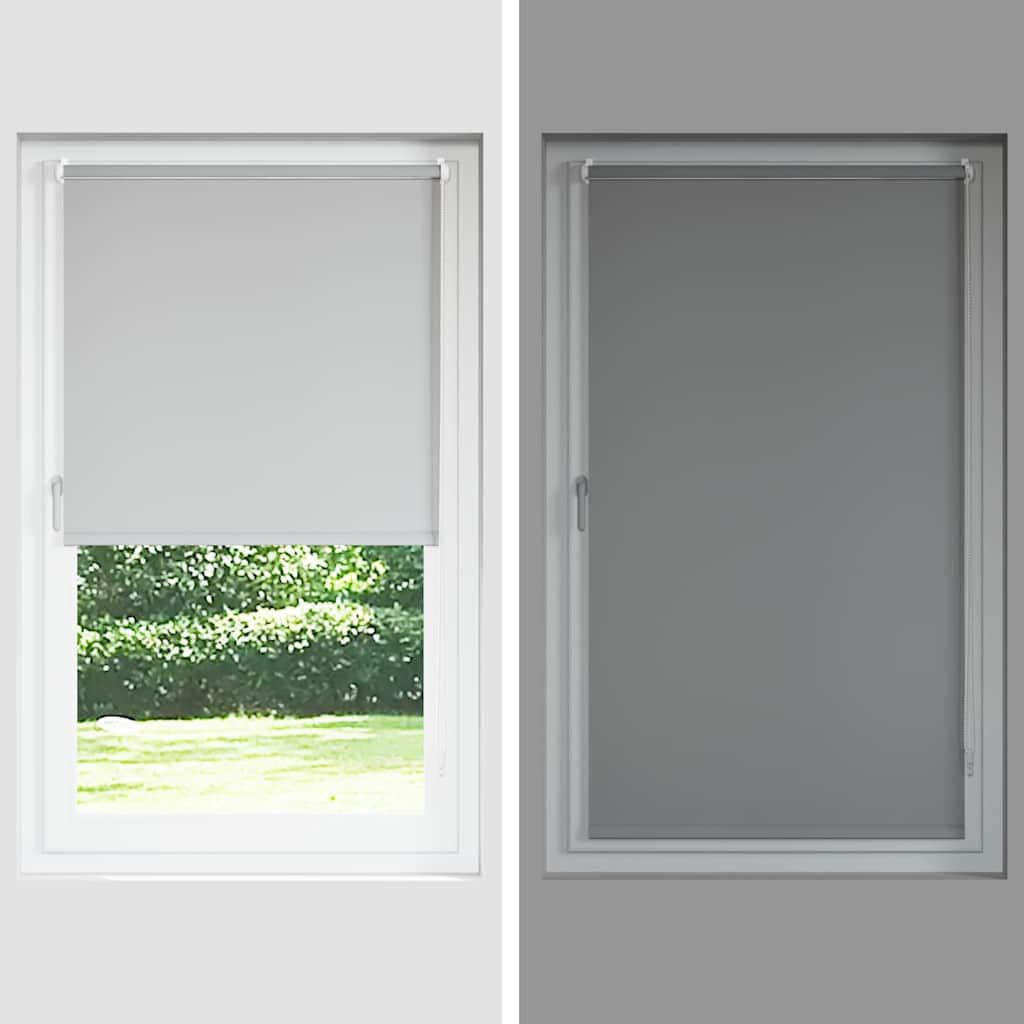 Rolo zavjesa Blackout Black 80x230 cm Širina tkanine 75,7 cm