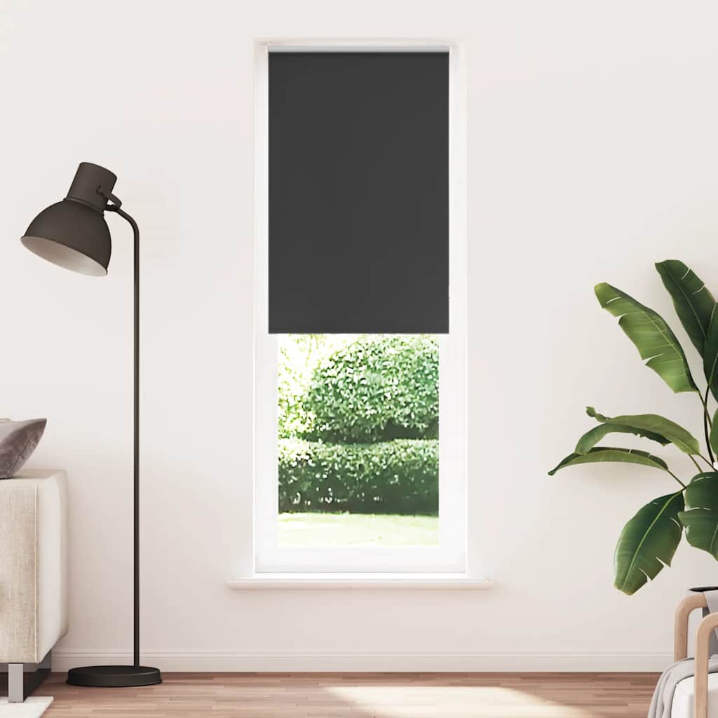 Rolo zavjesa Blackout Black 80x230 cm Širina tkanine 75,7 cm