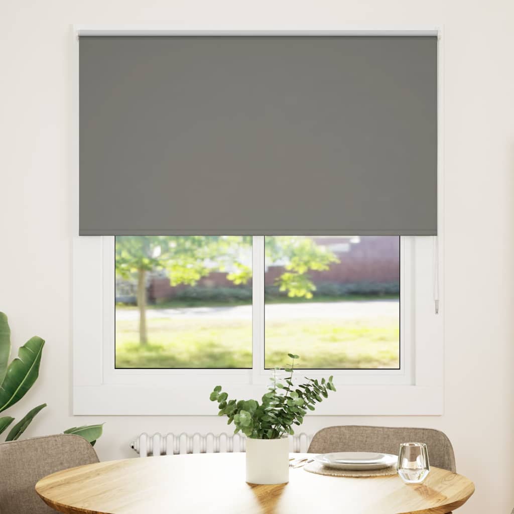 Rolo zavjesa Blackout siva 130x175 cm Širina tkanine 126,6 cm