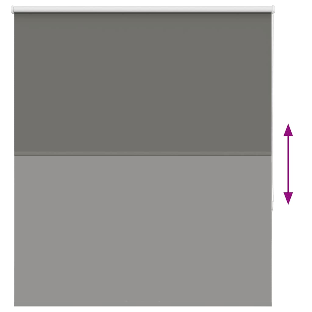 Rolo zavjesa Blackout siva 130x175 cm Širina tkanine 126,6 cm