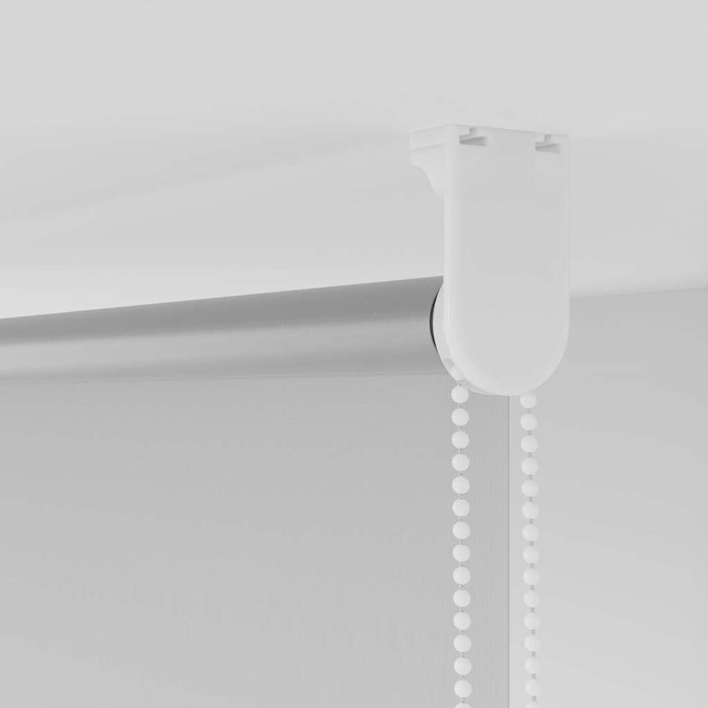 Rolo zavjesa Blackout svijetlo siva 130x130 cm Širina tkanine