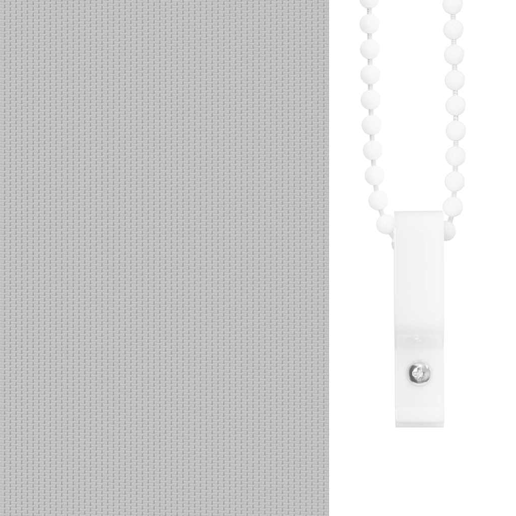 Rolo zavjesa Blackout svijetlo siva 140x130 cm Širina tkanine