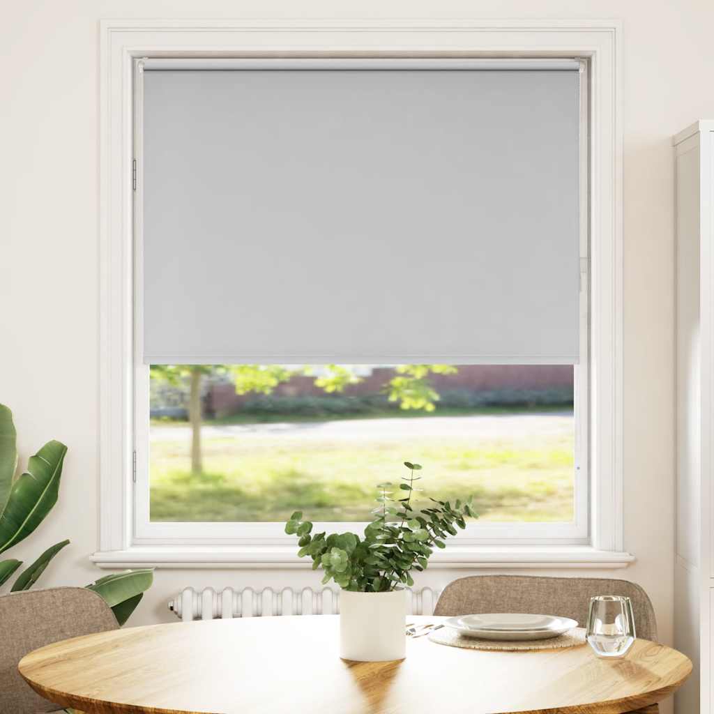 Rolo zavjesa Blackout svijetlo siva 115x175 cm Širina tkanine