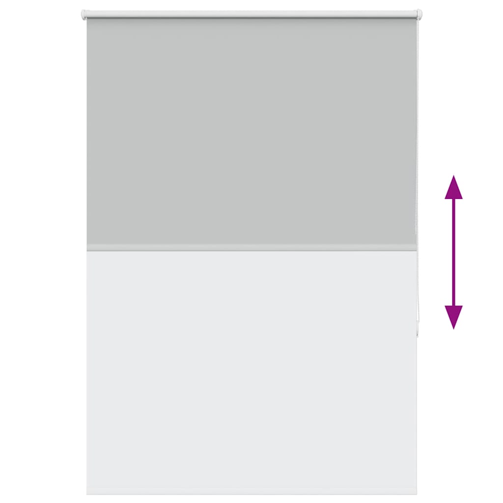 Rolo zavjesa Blackout svijetlo siva 115x175 cm Širina tkanine