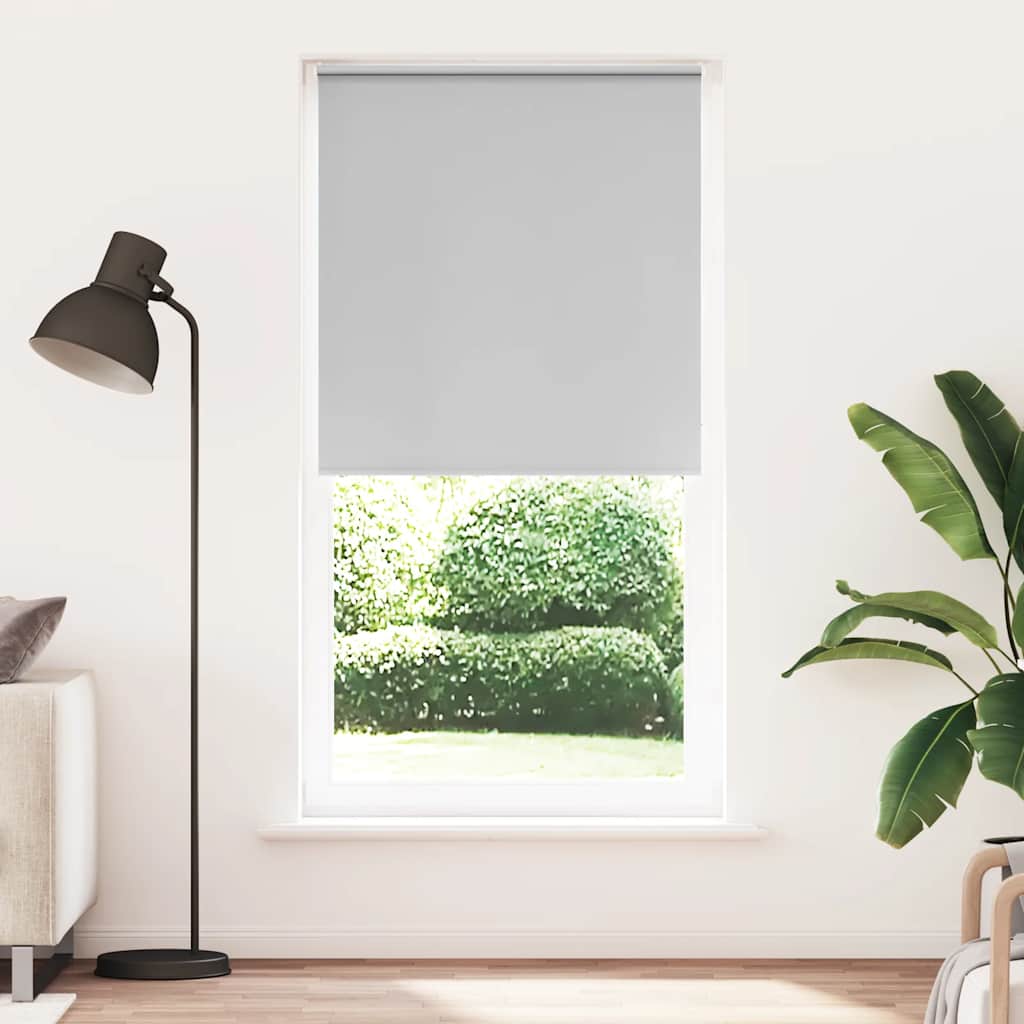 Rolo zavjesa Blackout svijetlo siva 110x230 cm Širina tkanine