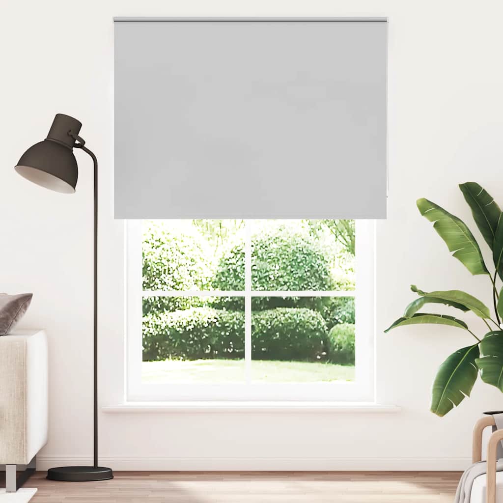 Rolo zavjesa Blackout svijetlo siva 150x230 cm Širina tkanine