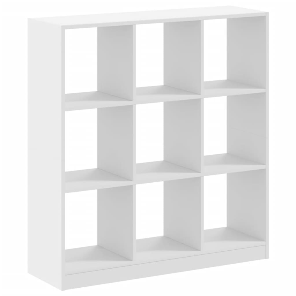 Regal za knjige bijeli 102 x 32 x 108 cm od konstruiranog drva