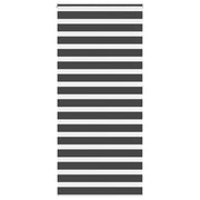 Zavjesa zebra crna 95x230 cm širina tkanine 90,9 cm poliester