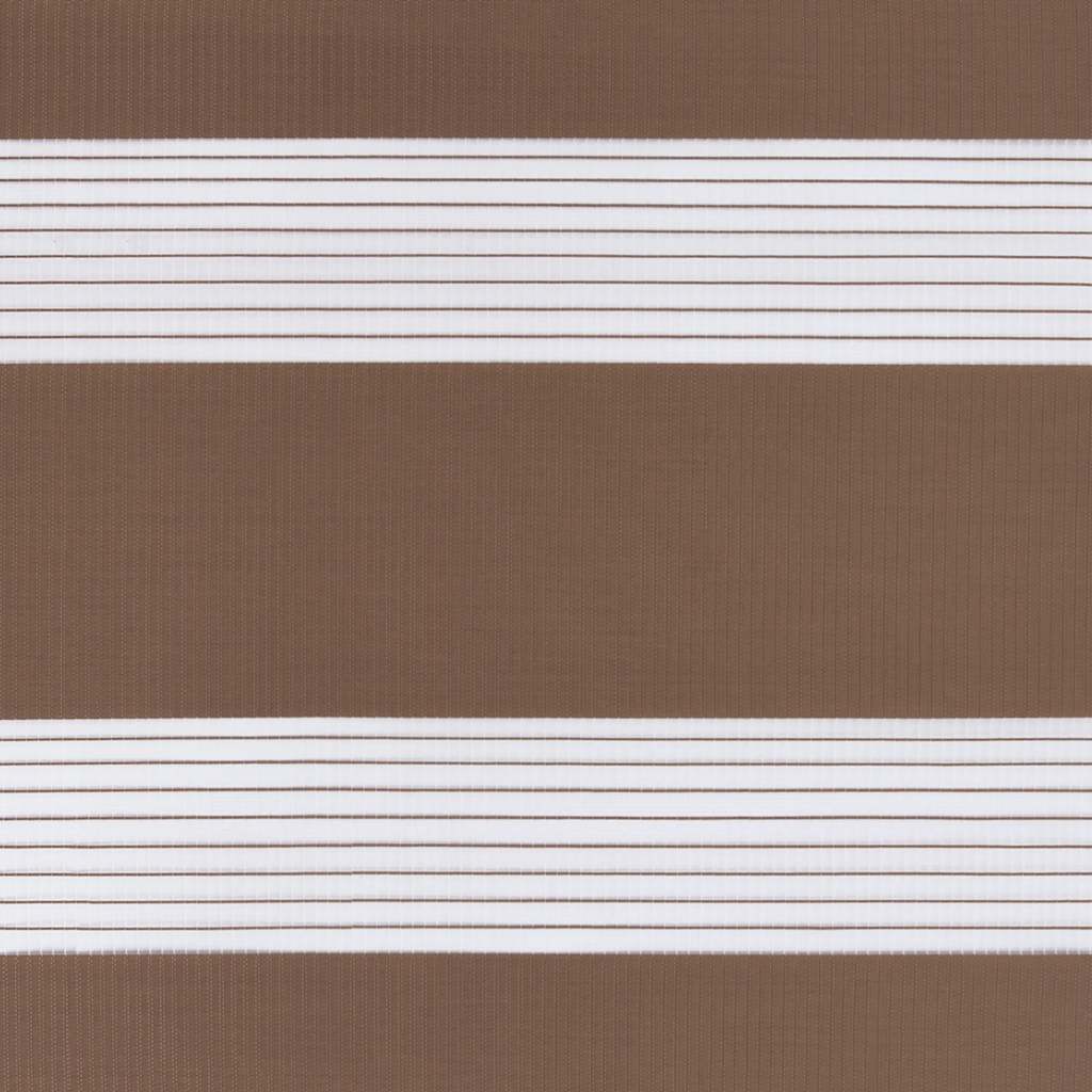 Zebra zavjesa smeđa 55x150 cm širina tkanine 50,9 cm poliester