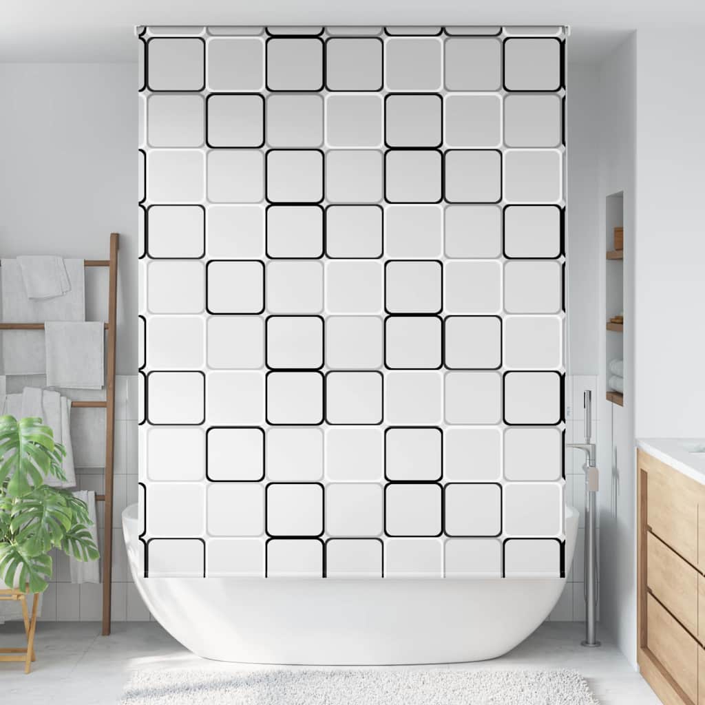 Rolo zavjesa za tuš 160x240 cm širina tkanine 156 cm