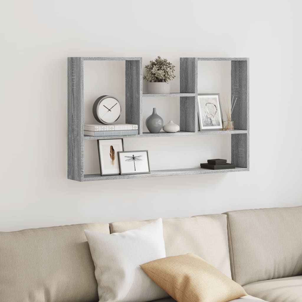 Zidna polica boja hrasta sonome 99x15x60 cm konstruirano drvo