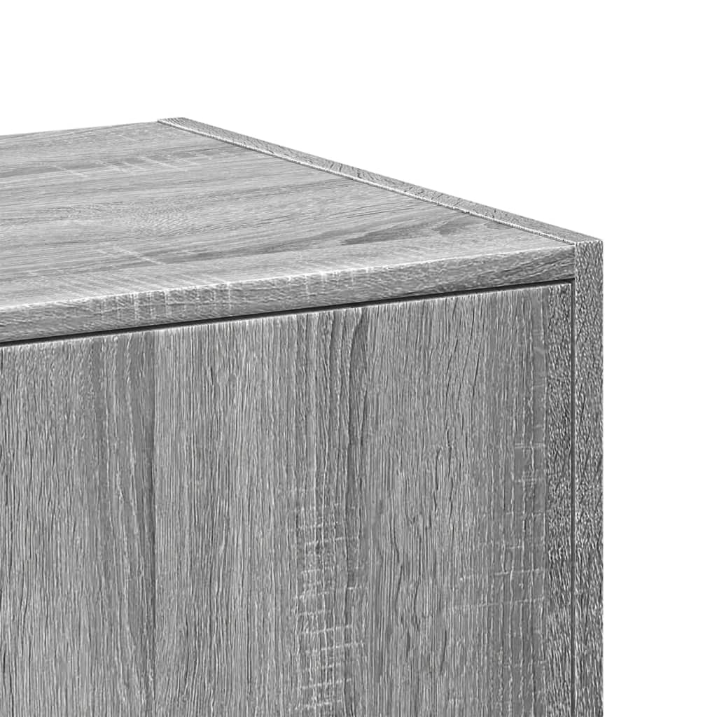 Ormarić za lijekove boja hrasta 30x41x144,5cm konstruirano drvo