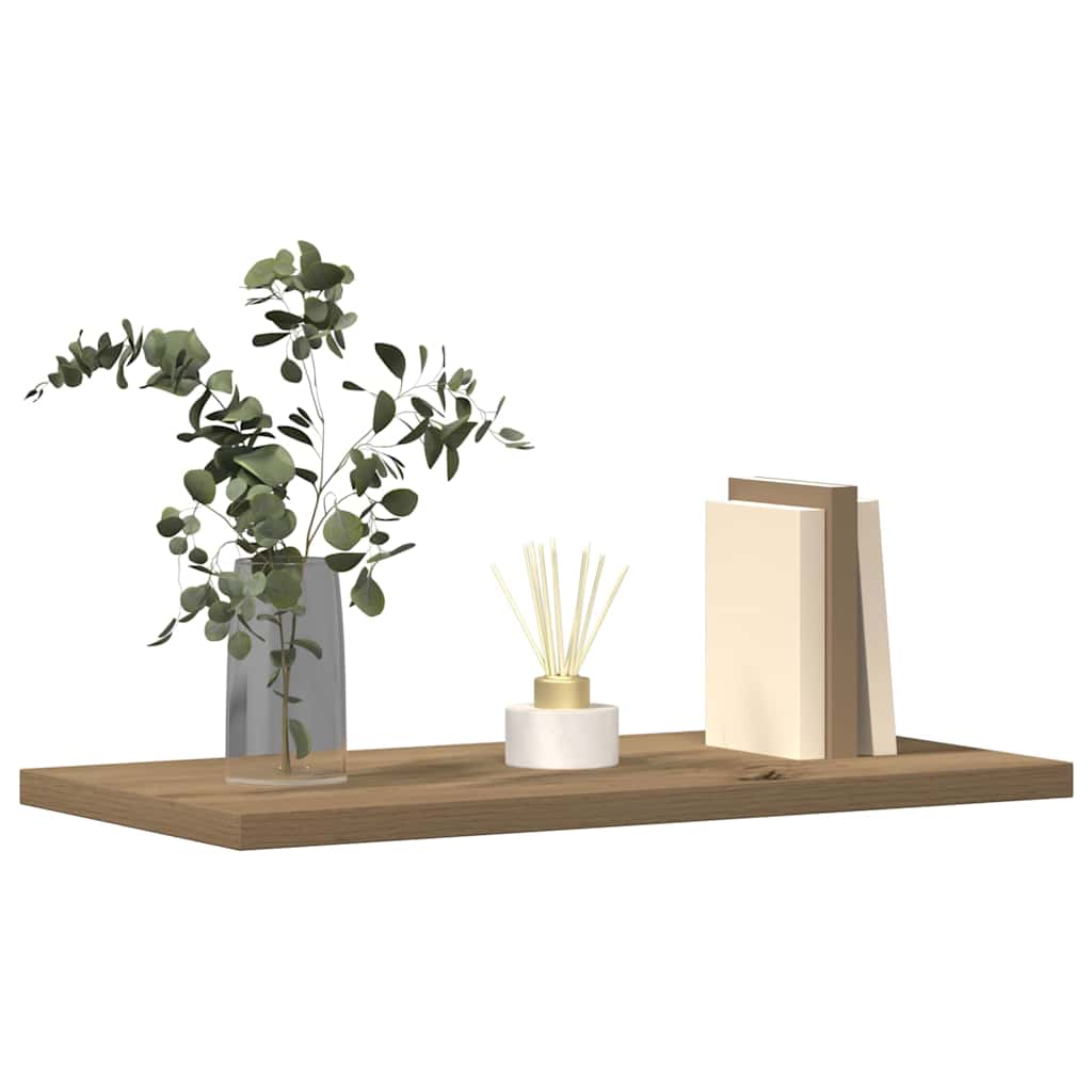 Zidne police 4 kom Artisan hrast 40x20x1,5 cm konstruirano drvo