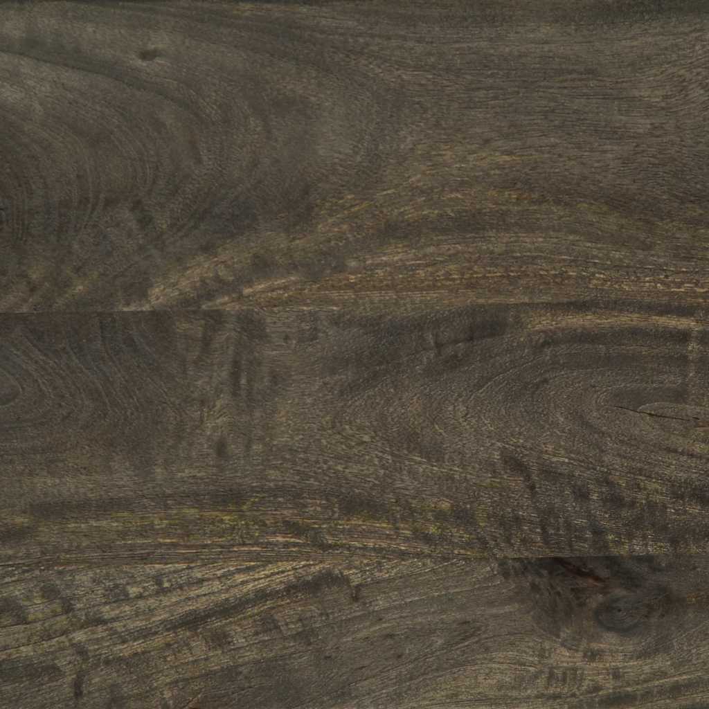 Noćni ormarić crni 50 x 33 x 60 cm od masivnog drva manga