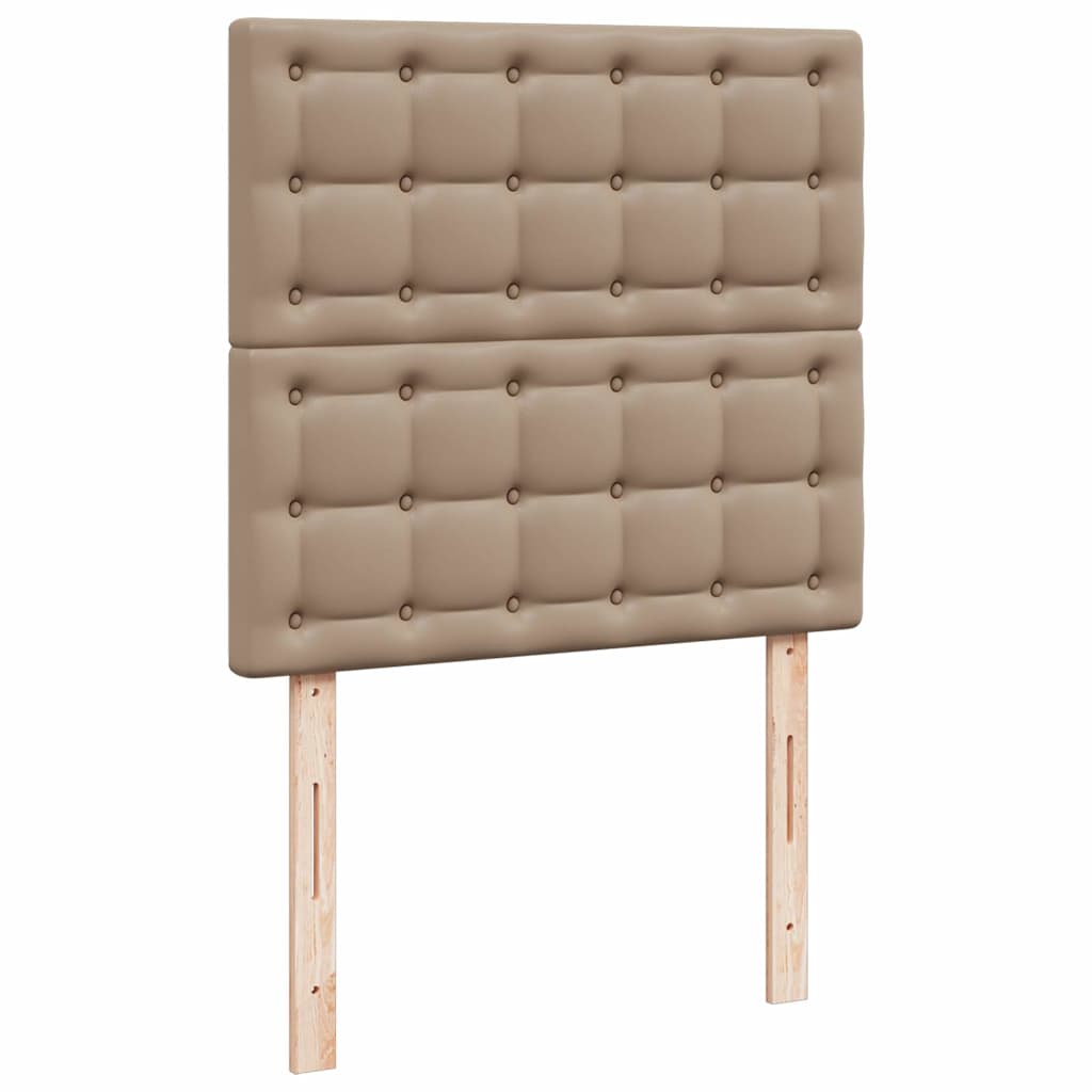 Otomanski krevet s madracem cappuccina 100x200cm umjetna koža