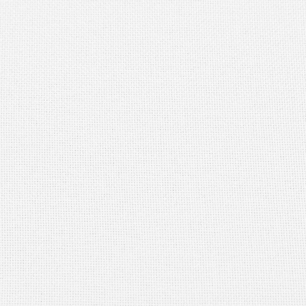 Sklopiva podna stolica bijela 71x51x62 cm tkanina