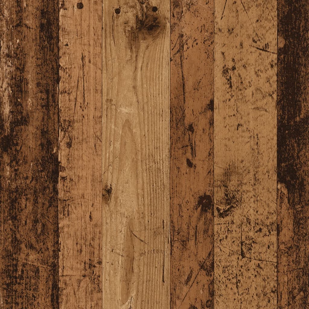 Sobna pregrada/regal za knjige 4 razina 131,5x29x131,5cm drveni