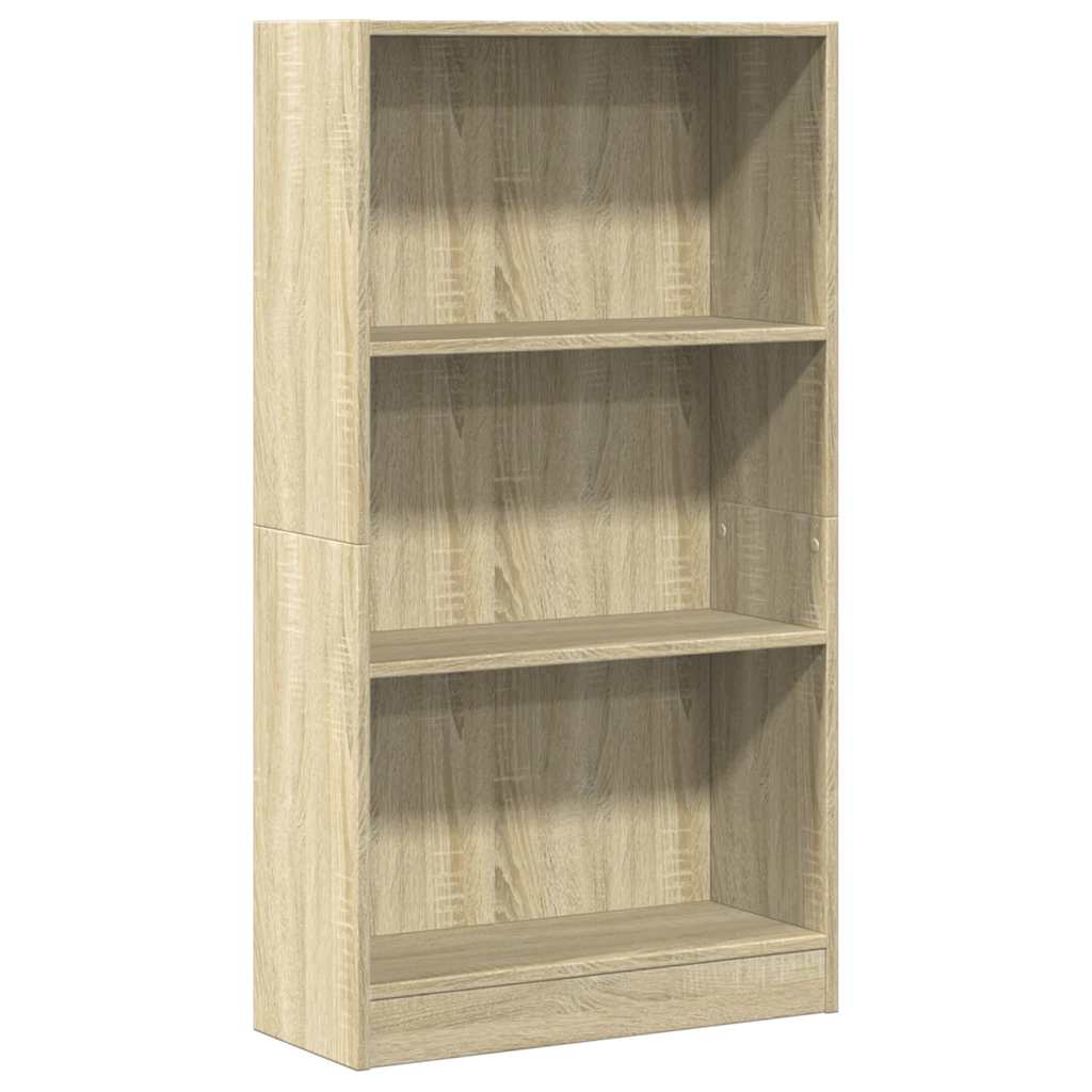 Regal za knjige boja hrasta 60x24x109 cm od konstruiranog drva